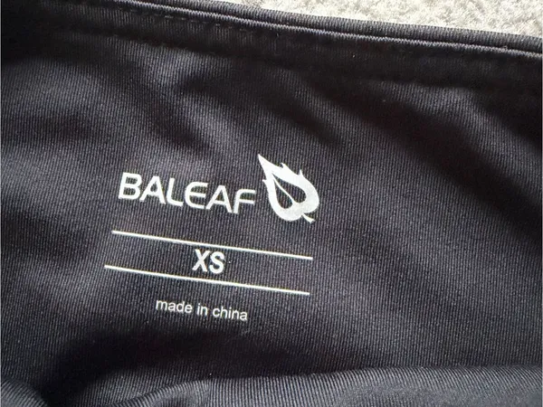 Baleaf Black Men’s Athletic Compression Joggers - Image 3