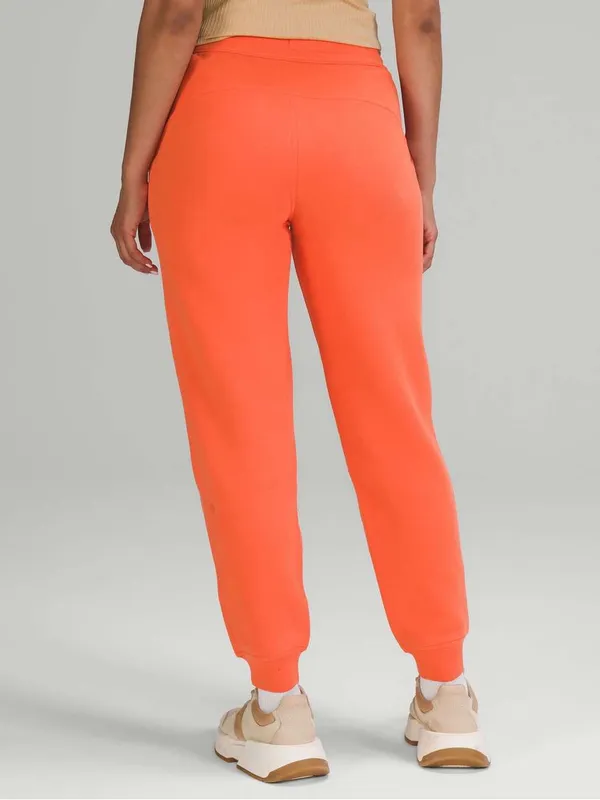 Lululemon Scuba High Rise Jogger Womens 6 Warm Coral Orange Sweatpants - Image 2