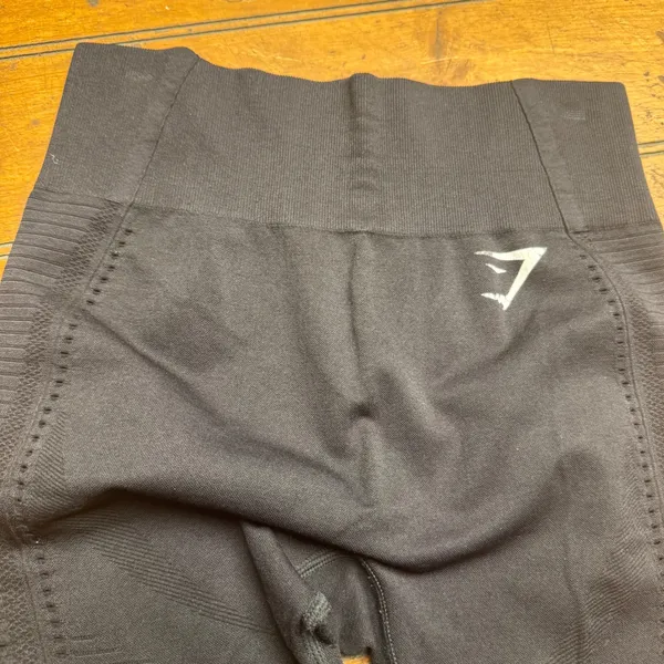 Gymshark‎ Energy+ Seamless Leggings Black High Waisted Workout Tights XS - Image 6