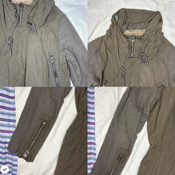 Zara Basic Utility Field Size XSmall Jacket - Image 8