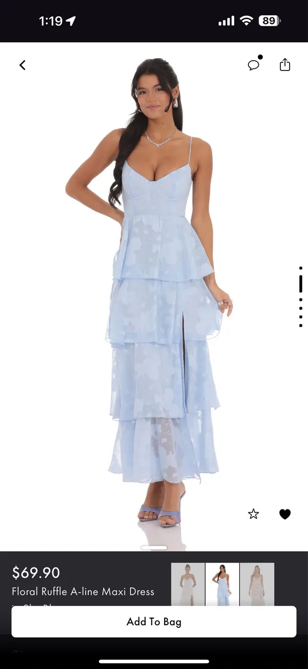 Lucy in the Sky Maxi Dress - Image 4