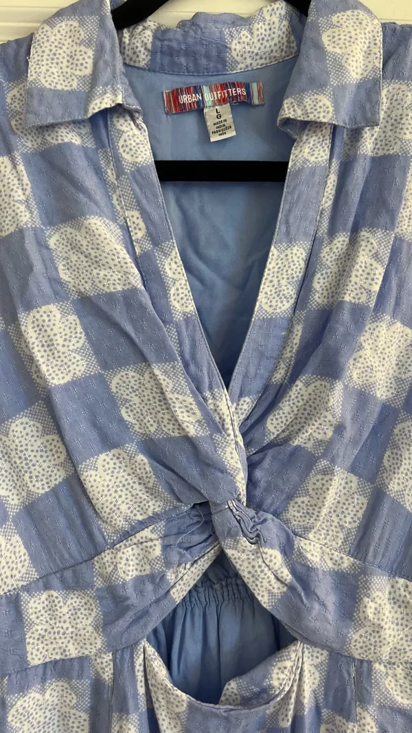 Urban Outfitters Dress Mini Blue - Image 4