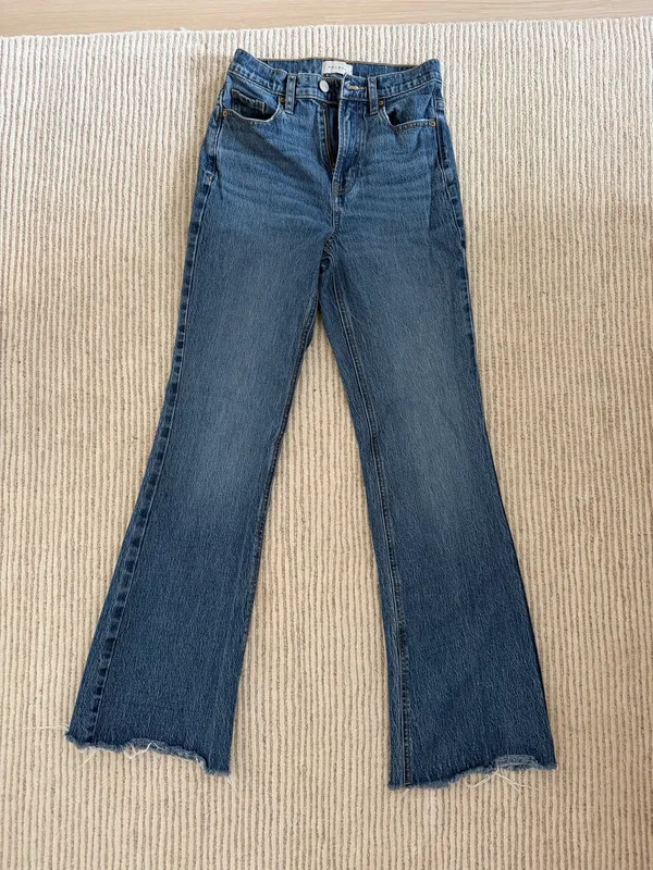 PacSun High-Rise Dark Wash Jeansstraight leg - Image 4