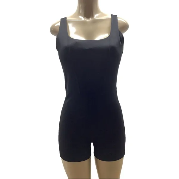 Xersion Size L Black EverUltra-Lite Womens Sleeveless Active Short Romper. New - Image 5