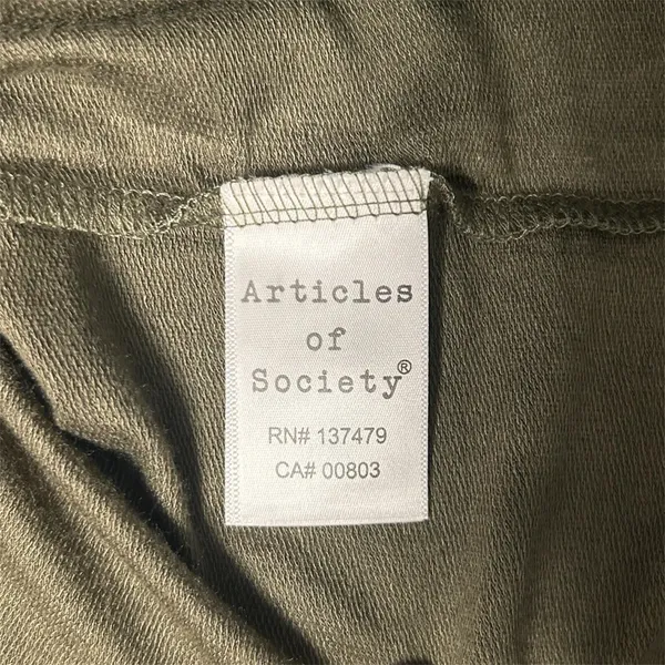 Articles of Society‎ S Military Green Mock Neck Pocket Top Minimalist Travel NWT - Image 8