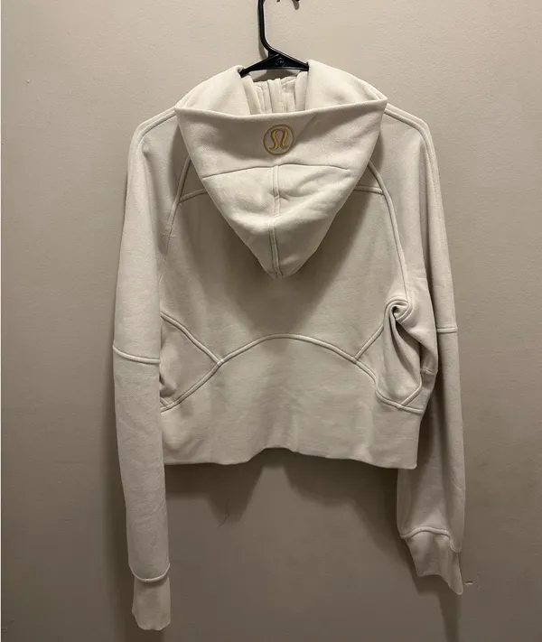 Lululemon Cropped Oversized Scuba Hoodie Half-Zip - Image 2