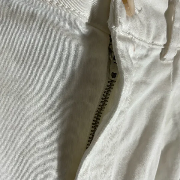 Zara High-Waisted Balloon Fit Pants - Off-White Size 4 - Image 6
