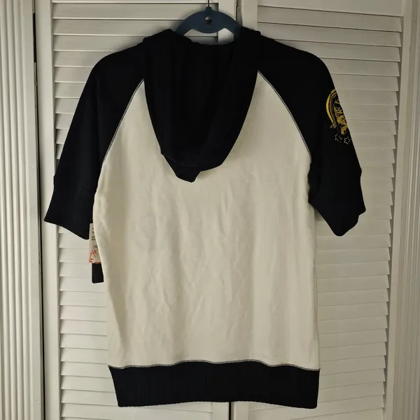 NWT NFL‎ Team Apparel G-III For Her Carl Banks Pittsburgh Steelers Hoodie Medium - Image 2