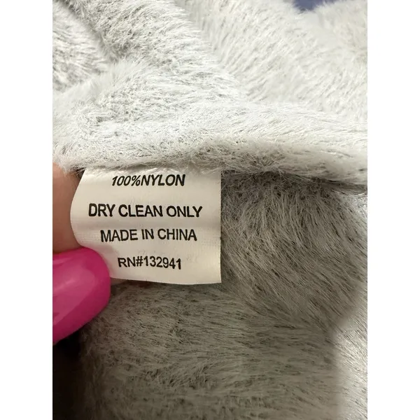 Amanda Uprichard Devin Mini Dress Fog Women's‎ Size Small - Image 11