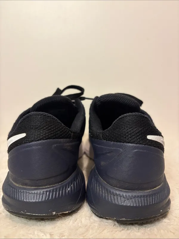Nike Zoom Structure 22 Running Sneakers Black White Athletic Athleisure SZ 7.5 - Image 5