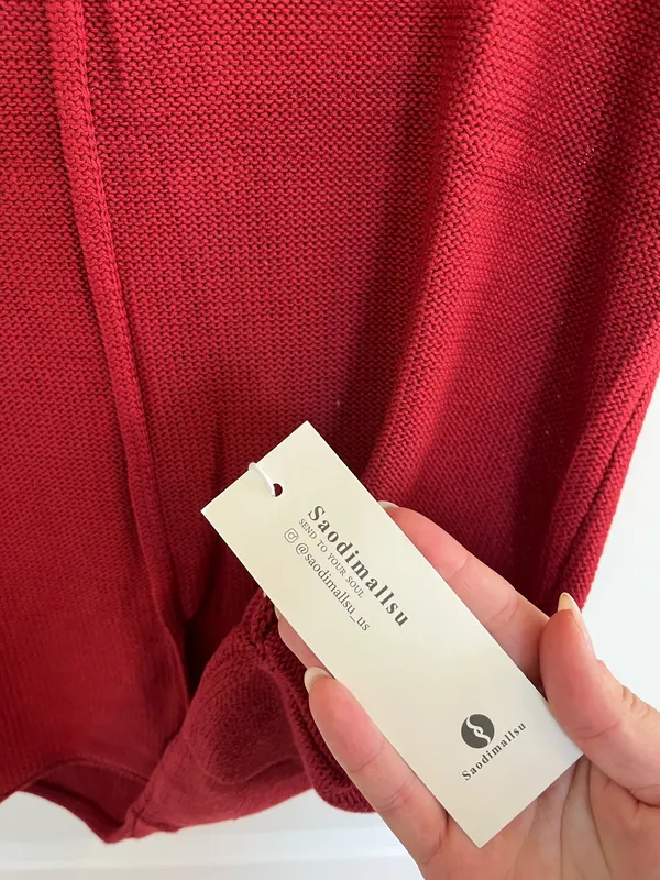 Red Amazon Sweater - Image 2