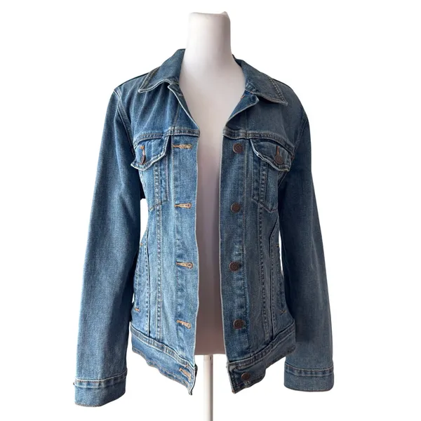 Old Navy Medium Wash Denim Jacket - Image 2