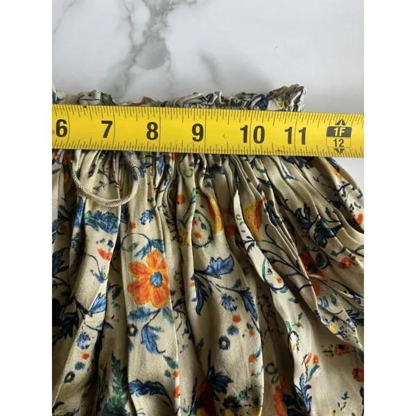 Free People Third Charm Printed Mini Skirt Women’s Size XS - Image 8