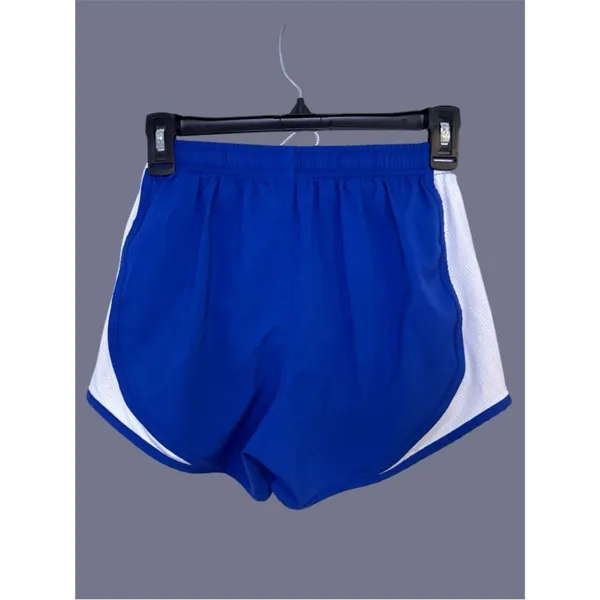 Nike Dri-Fit Royal Blue and White Athletic Shorts Size XS - Image 2