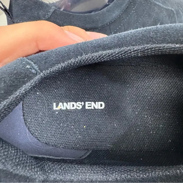 Lands’ End Blue Suede‎ Slip On Shoes Size 10 - Image 7