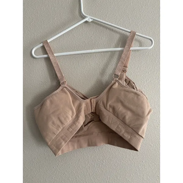 Kindred Bravely Sublime Hands Free Pumping Nursing‎ Bra Tan Large Busty Fit - Image 3