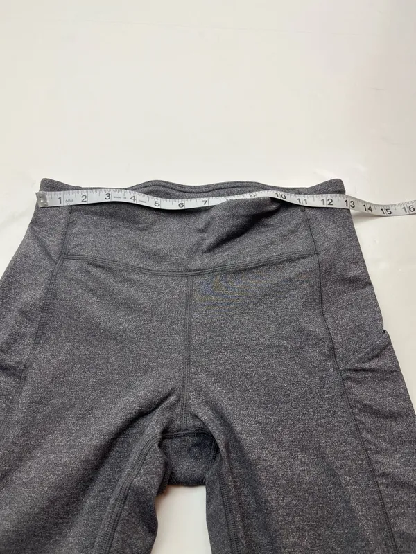 Lululemon Speed Up Tight Legging Heathered Black Grey Gray W5CA2T‎ Womens 6 - Image 5