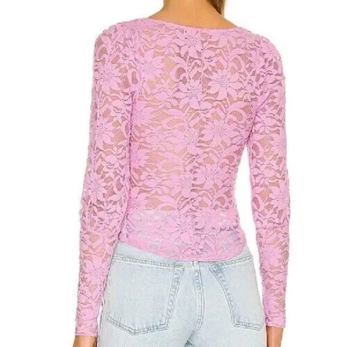 Free People NWT X REVOLVE Long Distance Layering Top in Flower Trail - Image 8