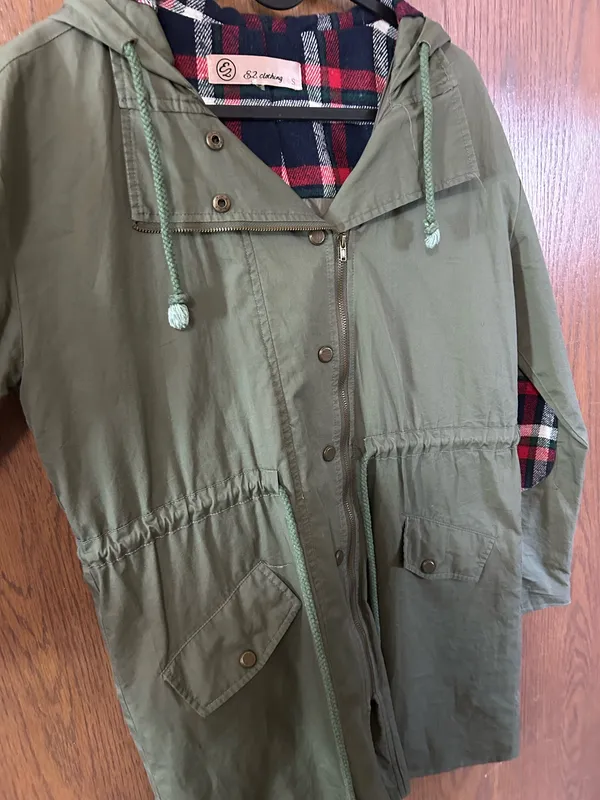 E2 clothing army green jacket - Image 4