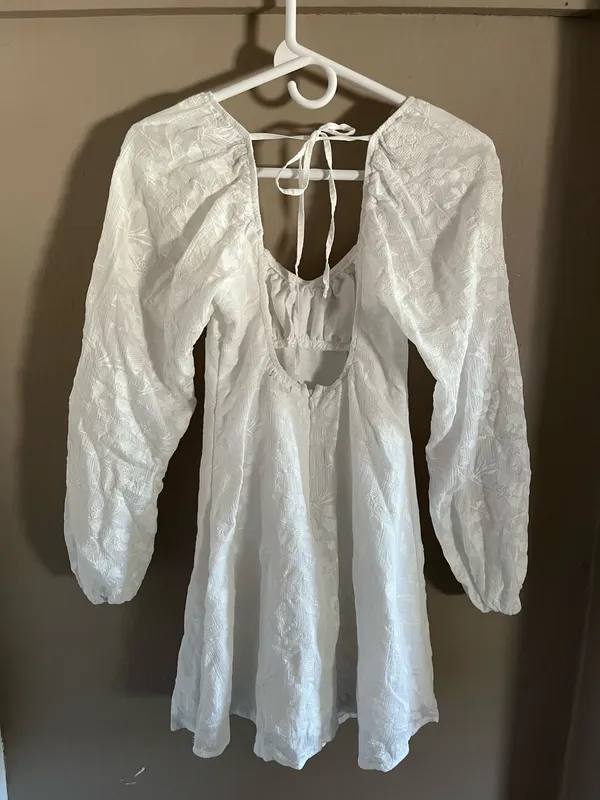 Wild Fable White Lace Dress - Image 6