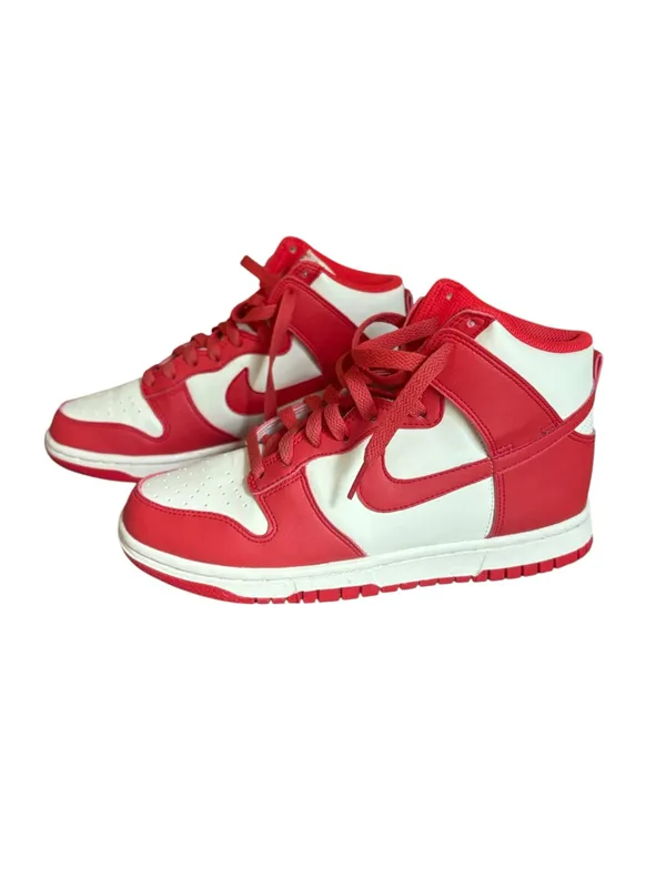 Nike Dunk High Next Nature Light Crimsons Coconut Milk Womens Size 7 FV5960-102 - Image 2