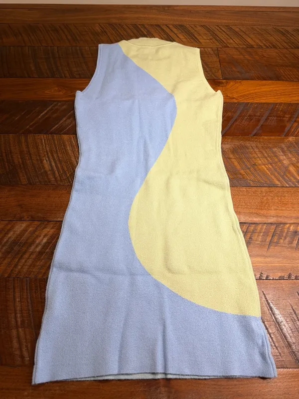 Verge Girl VRG GRL Knit Mock Neck Summer Minidress - Image 5