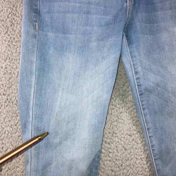 Garage Jeans Women 28x29 Light Wash Low‎ Rise Stretch Denim Slim Fit Skinny - Image 8