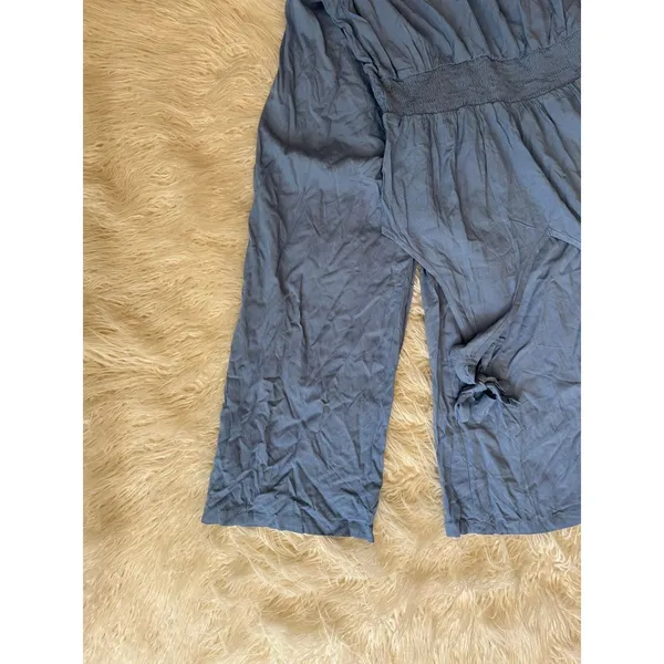 Cupshe Woven Shoulder Tie Wide Leg Jumpsuit Size XL - Image 6