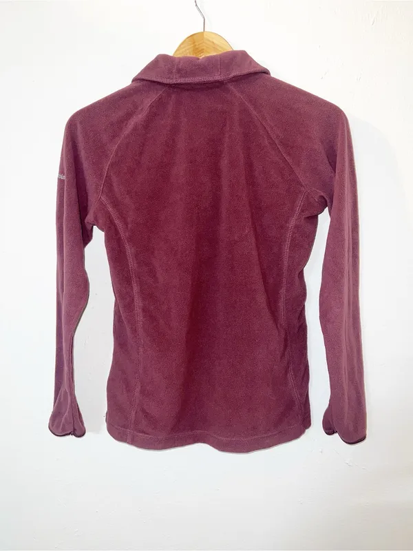 Columbia Women's Plum Quarter-Zip Fleece Pullover - Image 8