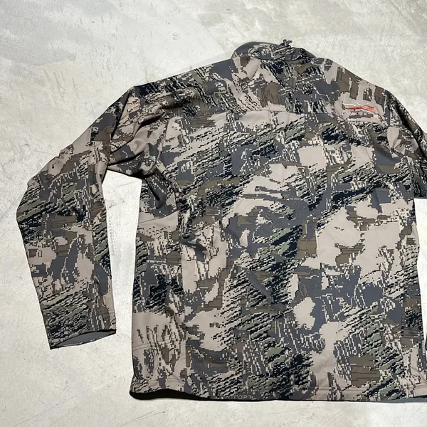 Sitka Gear Ambient Jacket XL Lightweight Full Zip Gore Optifade Digital Camo - Image 9