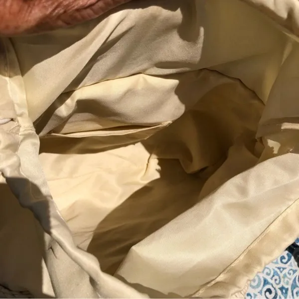 NEW Straw Purse bag Tan - Image 4