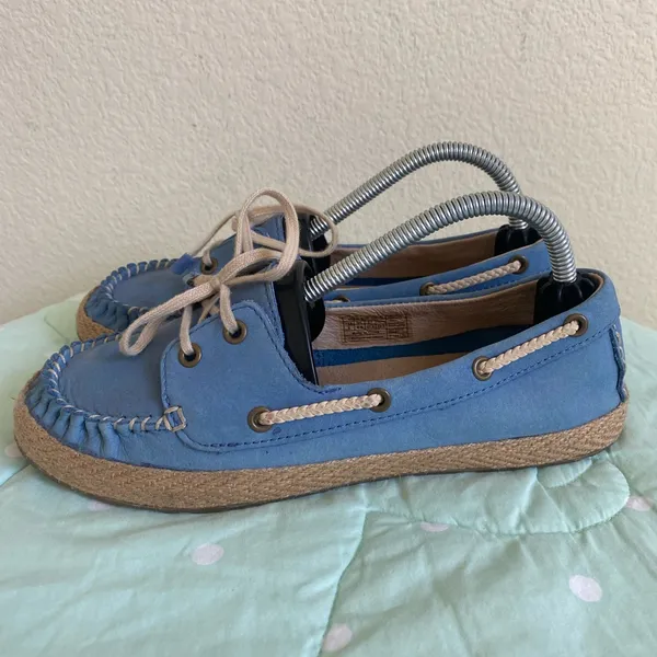 UGG Blue Chivon Shoes Womens size 6 - Image 4