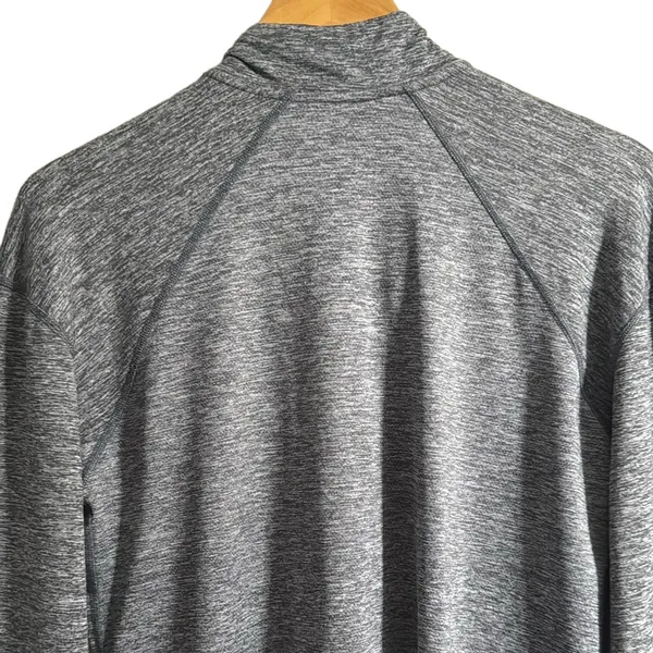 Nike Heathered Gray Long Sleeve Pullover - Image 5