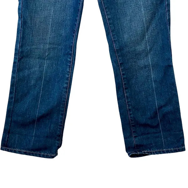 American Eagle Size 4 Cropped Straight Leg Jeans Medium Wash 100% Cotton NWOT - Image 6