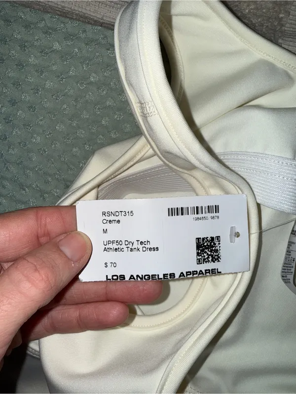 NWT Los Angeles Apparel UPF50 Dry Tech‎ Athletic Dress M - Image 5