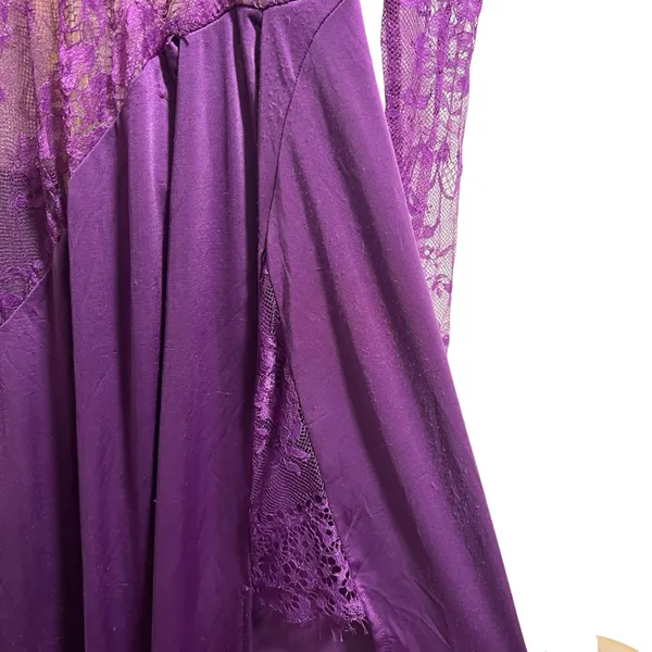 Michael Costello X Revolve Hillary Lace Gown In Purple - Image 7
