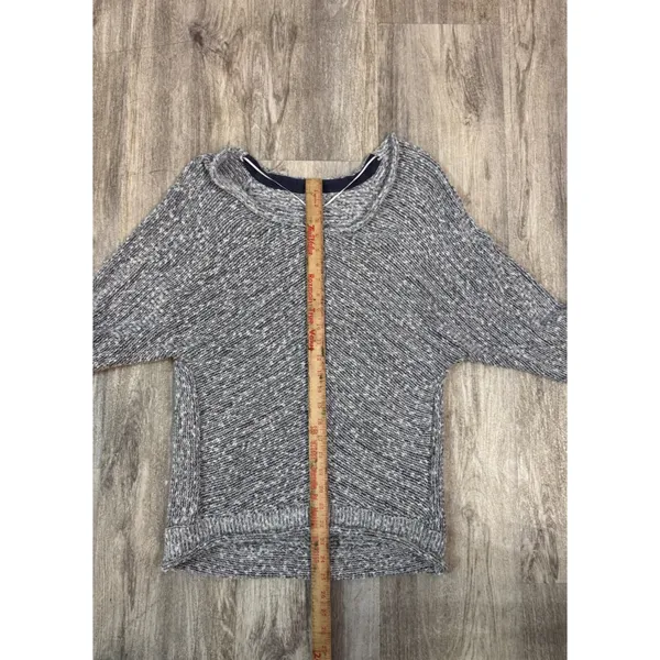 Free People Bright Lights grey marled knit sweater Size XS‎ - Image 8