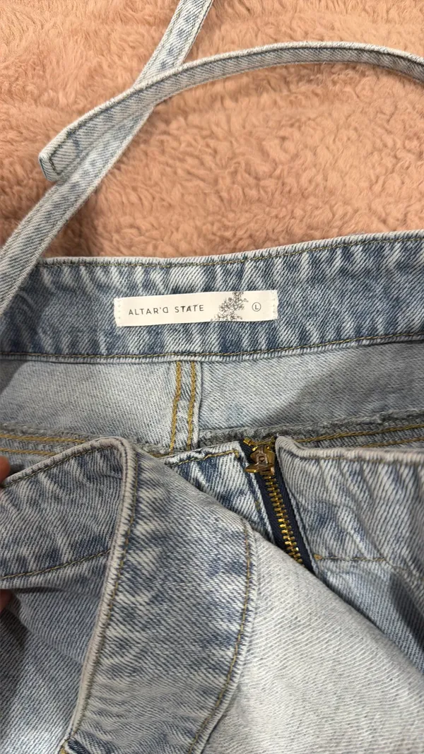 Altar'd State Denim Skort - Image 3