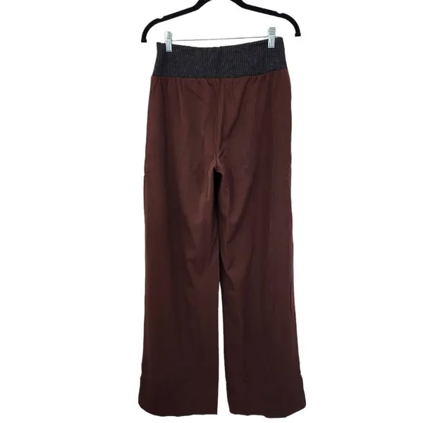 WeWoreWhat Brown Low Rise V Pant NWT Size Small Revolve pants - Image 3