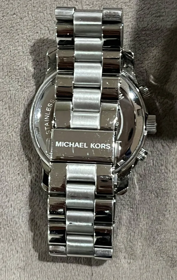 Michael Kors Silver  Watch - Image 4