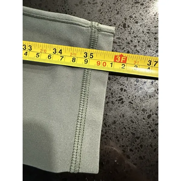 Aerie Play Real Me High Waisted Leggings Green Women's‎ Large - Image 6