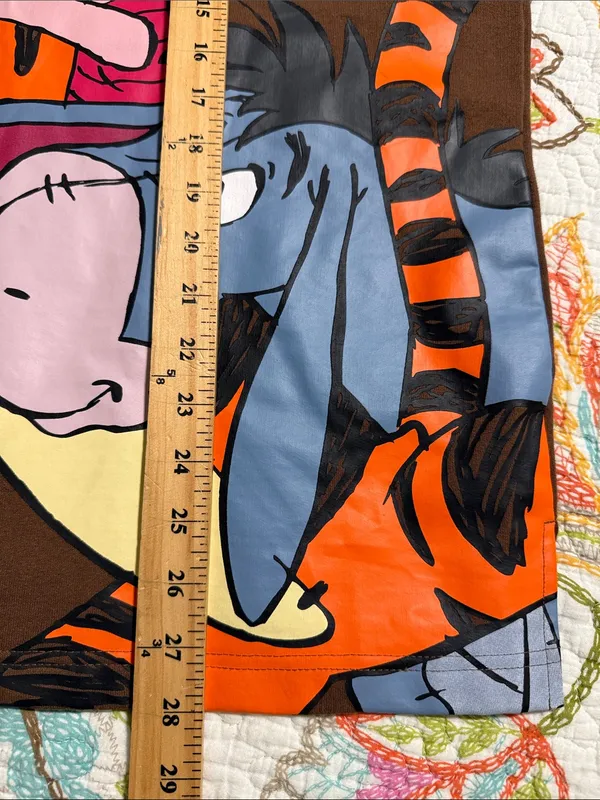 Disney Winnie the Pooh and friends size medium hooded sweatshirt - Image 3