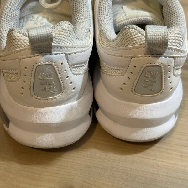 Nike Air Max AP Sneakers Womens 8 White Silver CU4870-102 Running Shoes Gym - Image 8