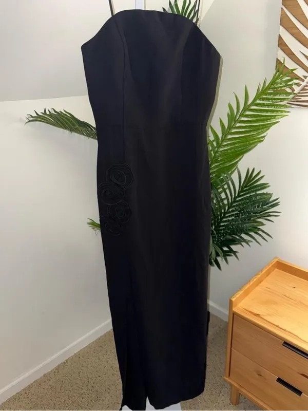 Amanda Uprichard x REVOLVE Wolfe Gown in Black Small - Image 5