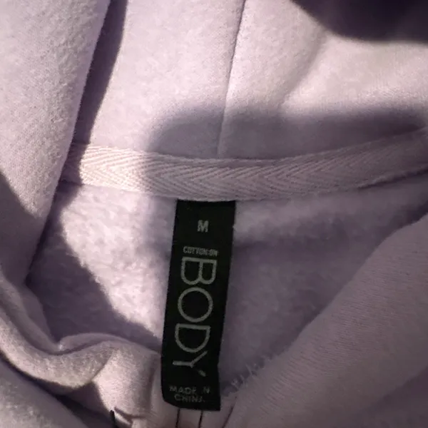 Cotton on wellness club sweatshirt in purple - Image 3