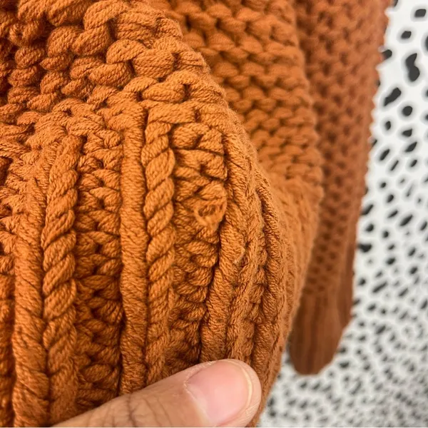 Free people my only sunshine chunky knit oversized sweater - Image 6
