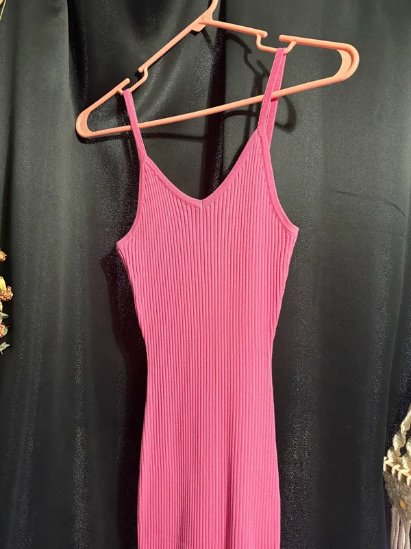 Pink Bodycon Dress - Image 2