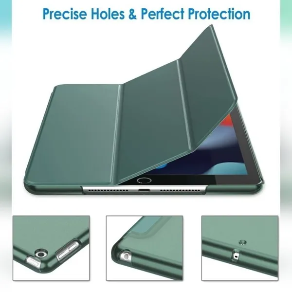 JETech Case for iPad 8/7 10.2 Inch‎ Black D6 Black - Image 4