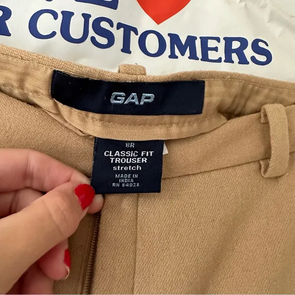 Vintage Gap Classic fitness Trousers Pants - Image 7