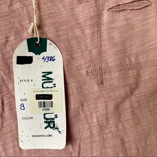 Mur Mur Monoreno Boutique Pink Long Sleeve Tee - Image 10